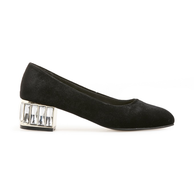 Rinnie Rhinestone Heel Shoe, , large