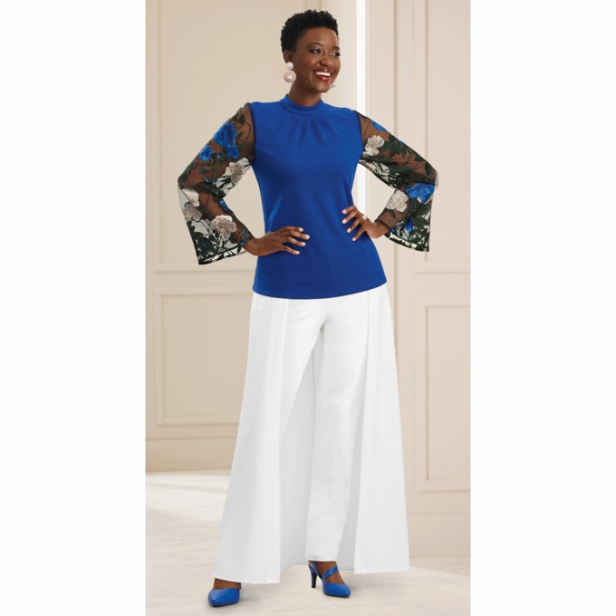 Gwynn Sheer Top, , large