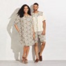 Shaunie Smocked Shoulder Dress and Denzel II Short Set, , large