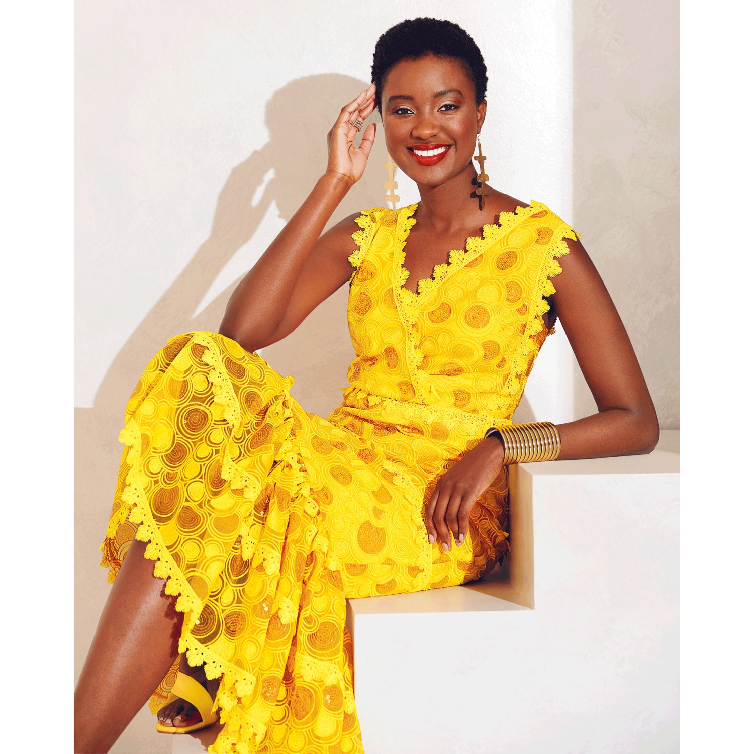 Ashro yellow dresses 2025
