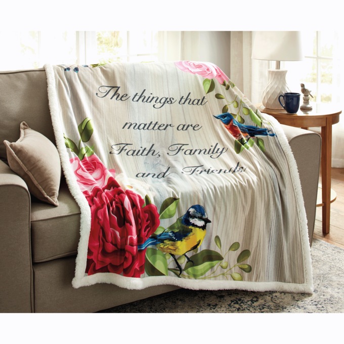 Large hotsell sherpa throw