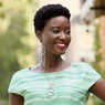 Double Ring Faux-Pearl and Crystal Necklace/Earring Set, , large