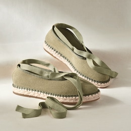 Ankle Wrap Espadrille, , large