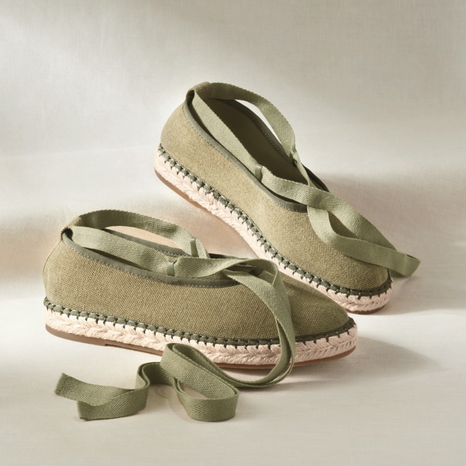 Ankle Wrap Espadrille, , large