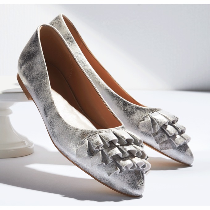 Ruffle Flat, , large