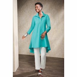 Vanessa Woven Tunic, , large