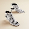 Snake Peep-Toe Shootie, , large