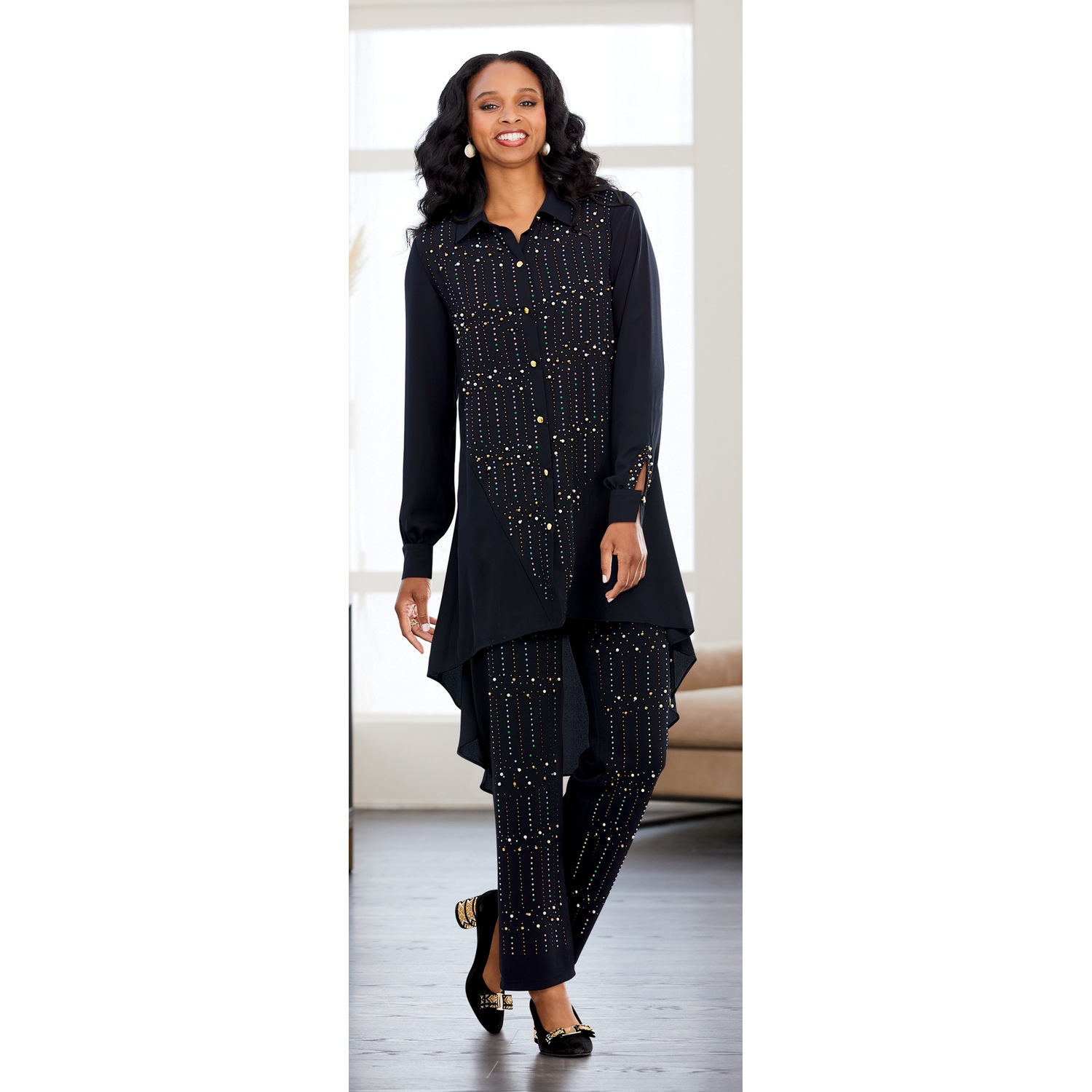 Chantia Embellished Pant Set ASHRO