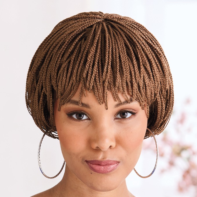 Shanice Braided Wig, Honey Blonde, large