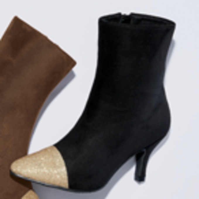 Classique Glimmer-Toe Bootie, , large