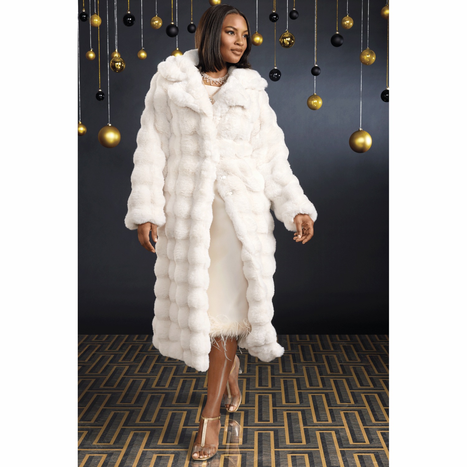 Ruby Faux-Fur Coat | ASHRO