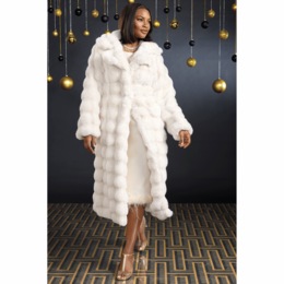 Ruby Faux-Fur Coat, , large