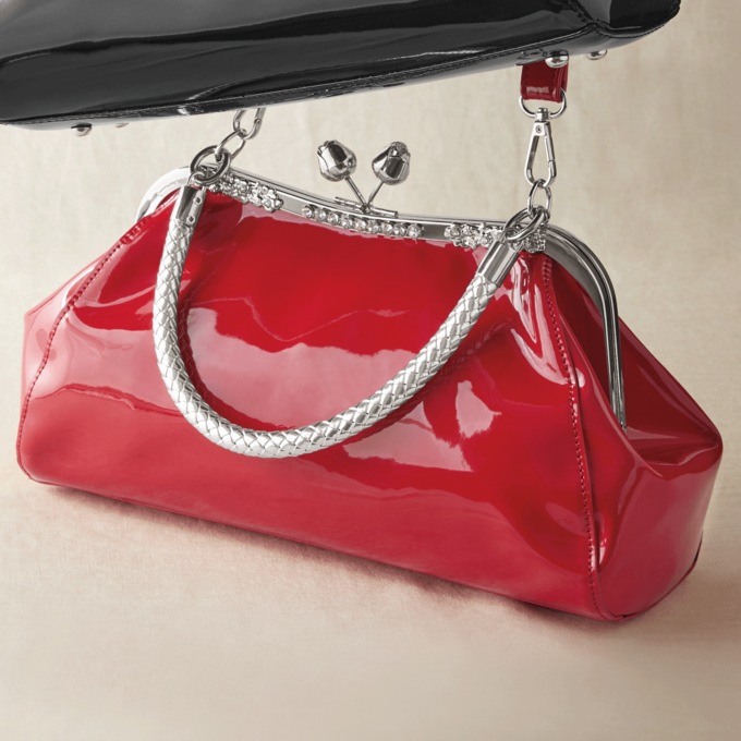 Ashanti Patent Bag, , large