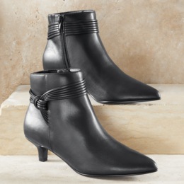 Kitten Heel Bootie, , large