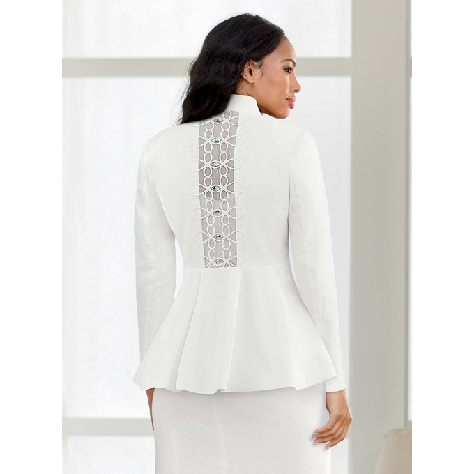 Joyce Linen Jacket, , large