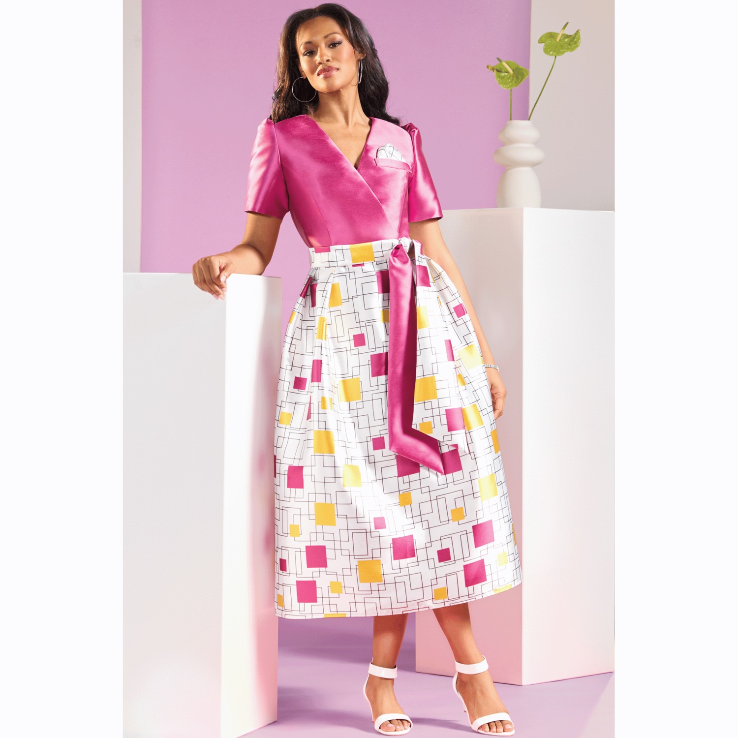 Lurie Fit-and-Flare Dress | ASHRO