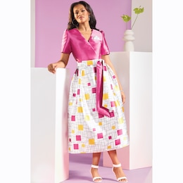 Lurie Fit-and-Flare Dress, , large