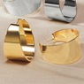 Wide Hoop Earrings, , large