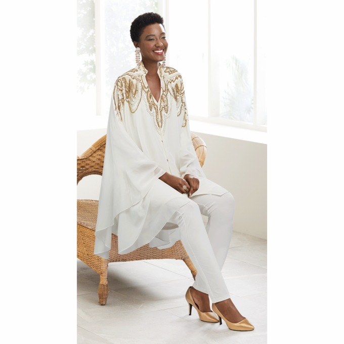 Shawna Open Front Caftan