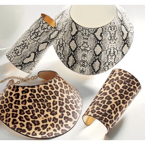 Animal-Print Cuff, , large