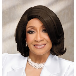 Dorinda Clark-Cole Tyra Lace-Front Wig, , large
