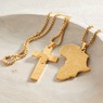Unisex Africa Pendant, , large