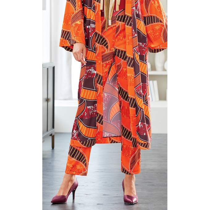 Knyla Afrocentric-Print Pant, , large