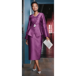Tia Skirt Suit, , large