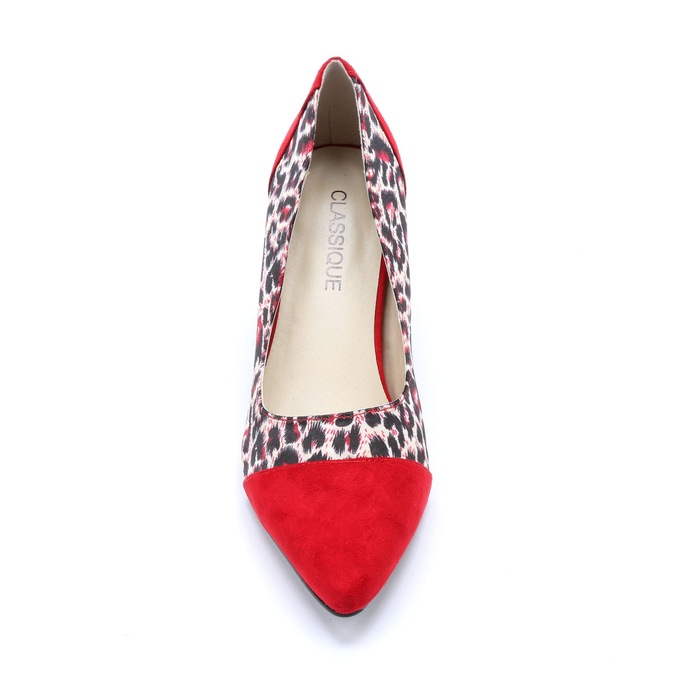 Animal Print Pump by Classique, , large