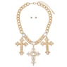 Cross Necklace, , large