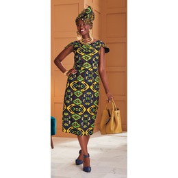 Naeemah Dress &amp; Headwrap, , large