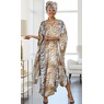 Gaia Caftan Dress and Headwrap, , large