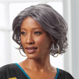 Sia Lace-Front Wig, Twilight Gray, large