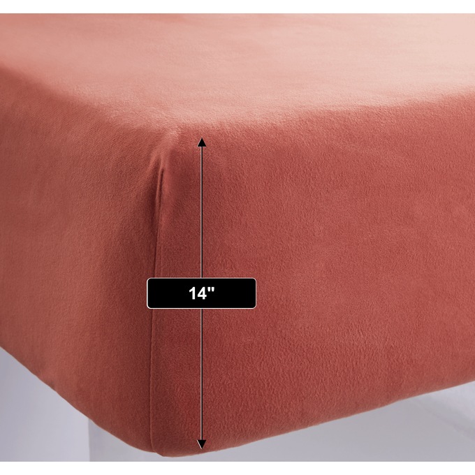 Color Connection Flannel Sheet Set, , large