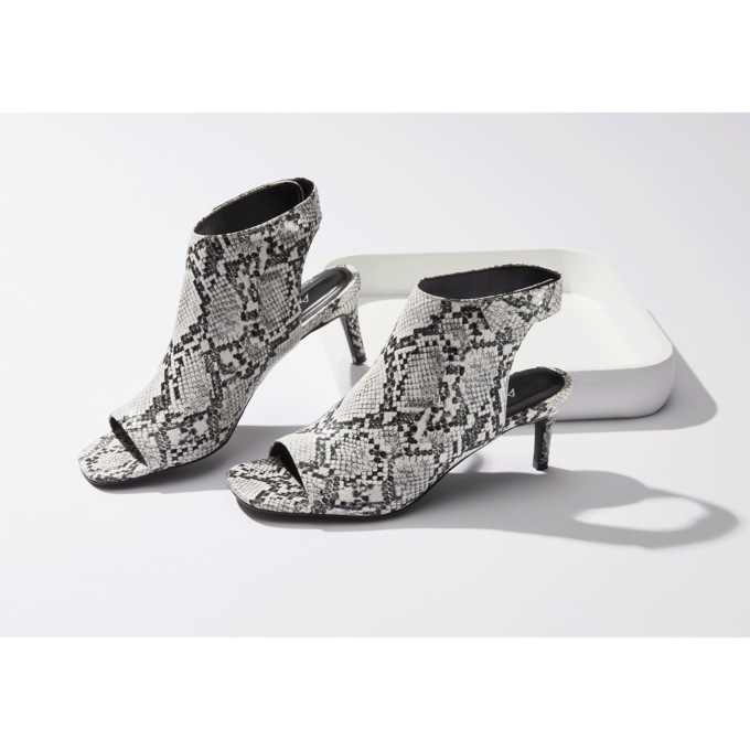 Snake Peep-Toe Shootie, , large