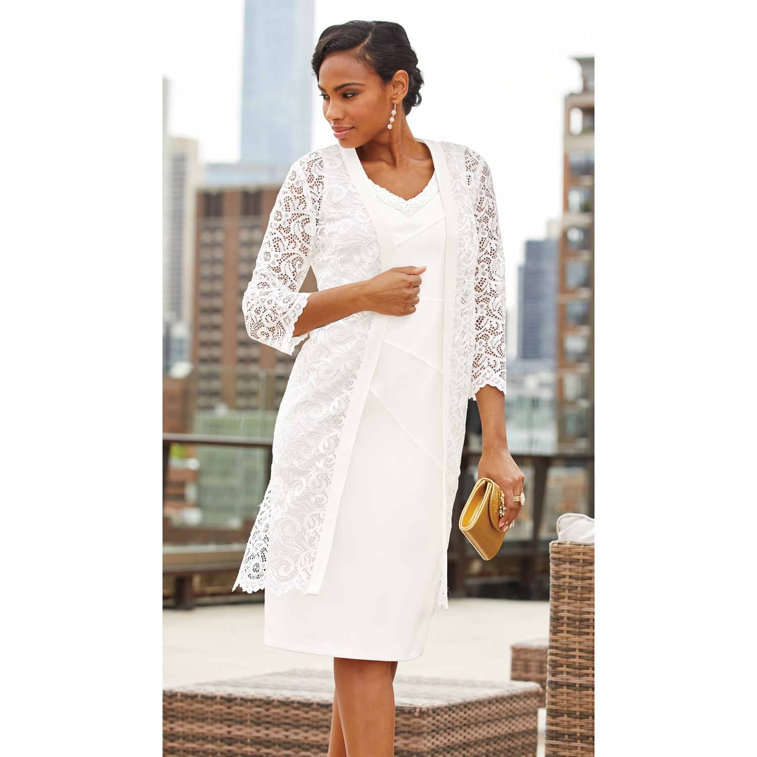 Duster jacket dress shop