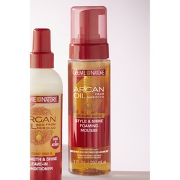 Creme of Nature Style &amp; Shine Mousse, , large