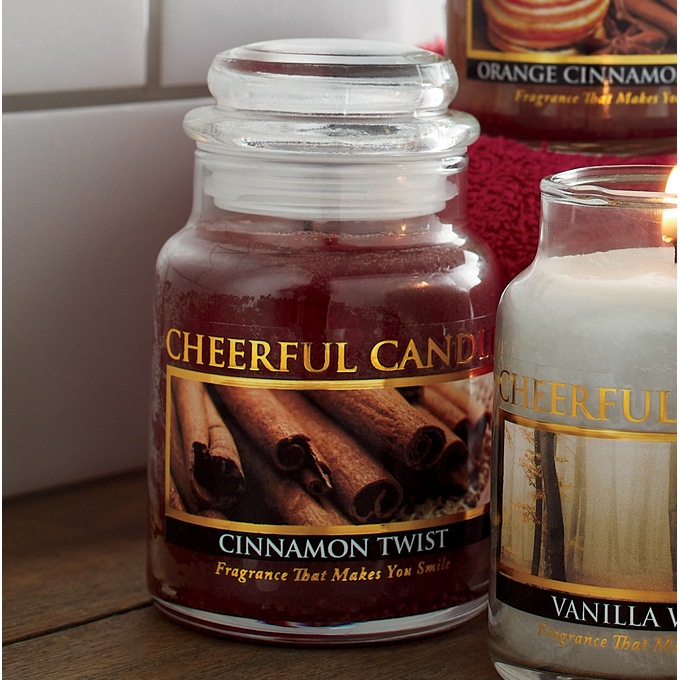 Cheerful Mini Jar Candle, , large