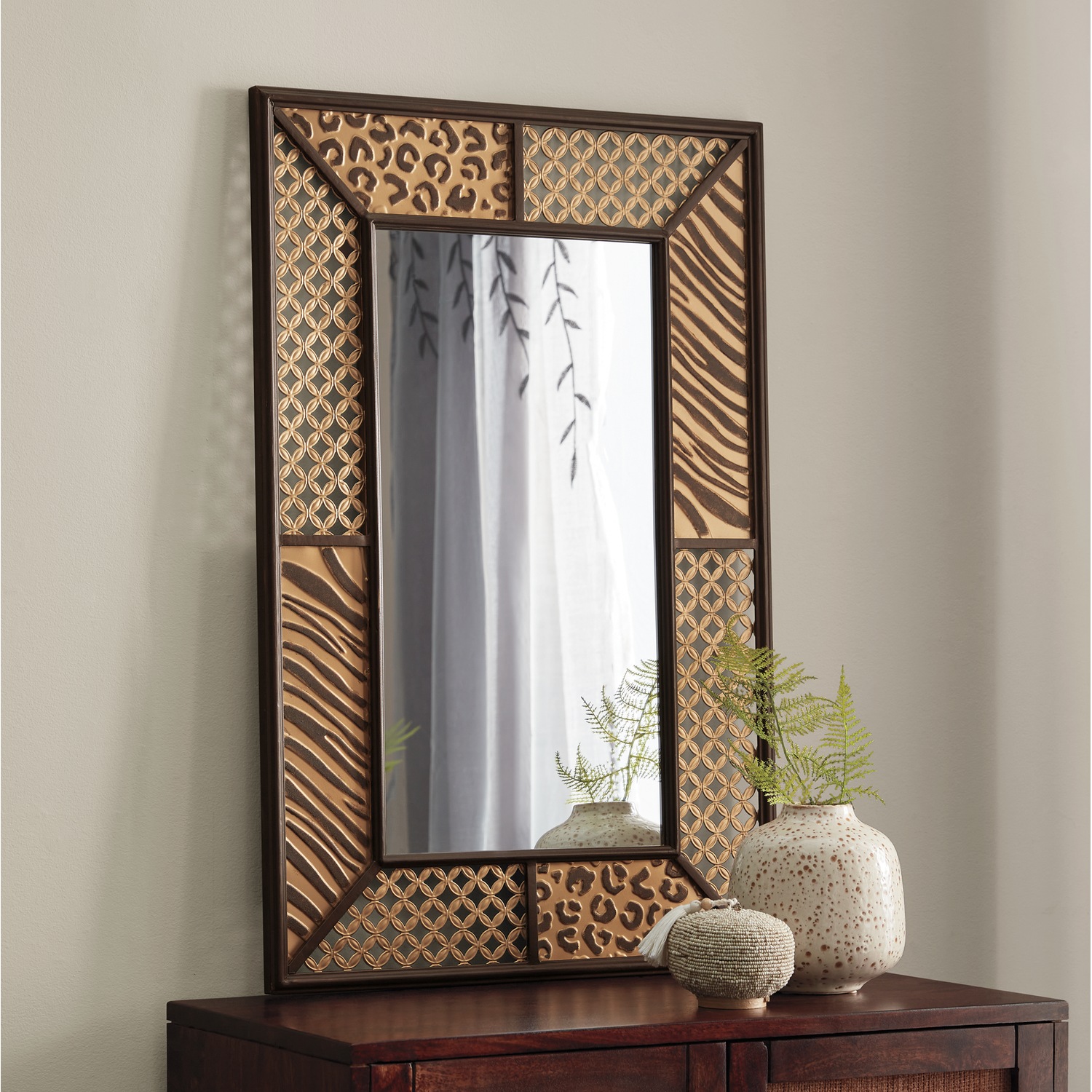 Animal Print Wall Mirror ASHRO
