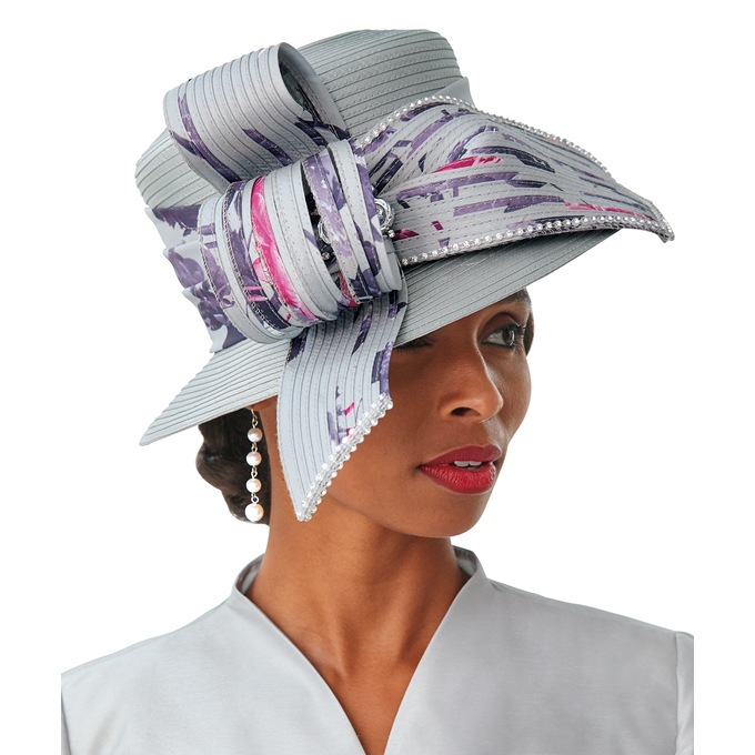 Orla Floral Hat, , large