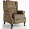 Microfiber Wingback Recliner, , large