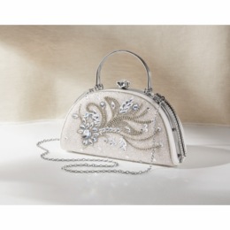 Esme Embellished Clutch, , large