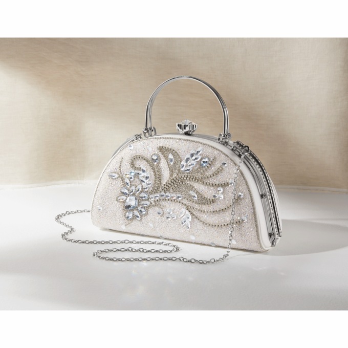 Esme Embellished Clutch, , large