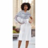 Sequin Embellished Wrap, , large