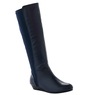 Amanda D'laurie Stretch-Calf Wedge Boot for Women with Memory Foam, , large