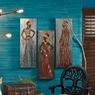 3-Piece Stylish African Lady Wall Art, , large