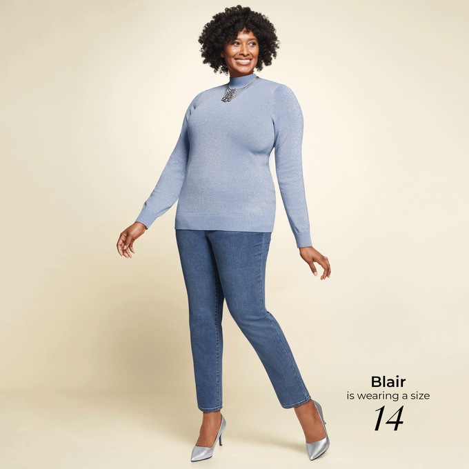 Becca Mock-Neck Sweater, , large