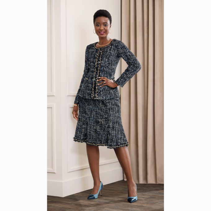 Collette Bouclé Jacket, , large