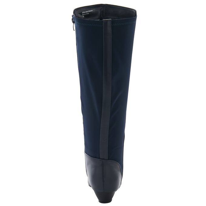 Amanda D'laurie Stretch-Calf Wedge Boot for Women with Memory Foam, , large