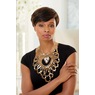 Royal Bib Necklace and Earring Set, , large